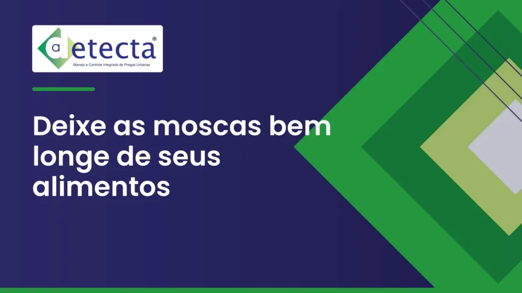 Capa do artigo sobre deixe as moscas bem longe de seus alimentos.